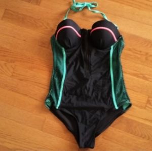 Op one piece swimsuit scuba style